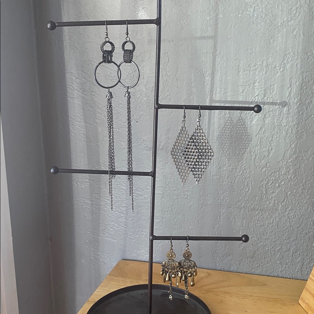 Jennifer Lopez earring bundle x3